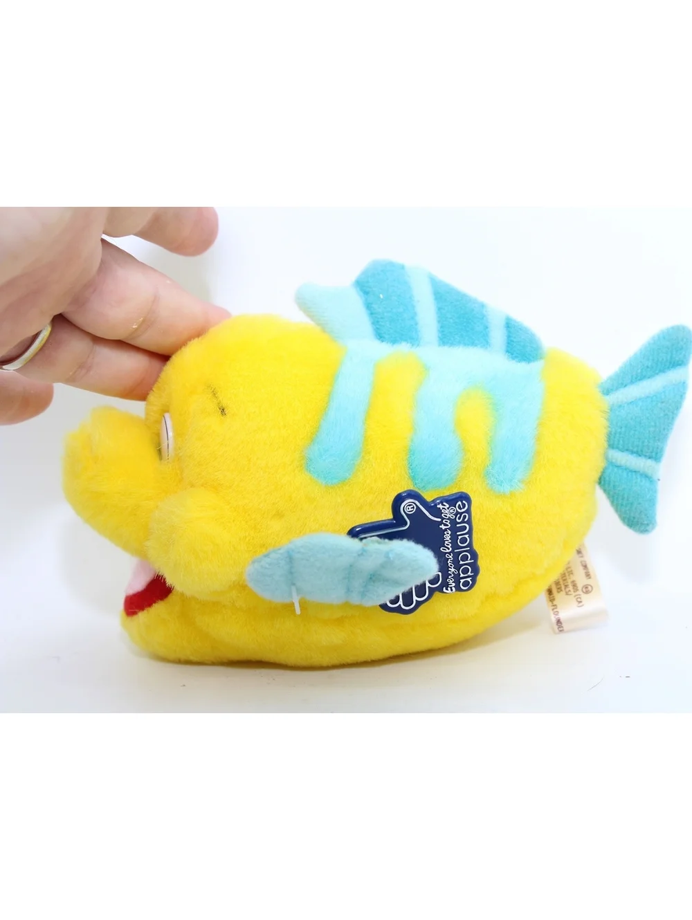 NWT Vintage Disney Disneyland The Little Mermaid Flounder 6